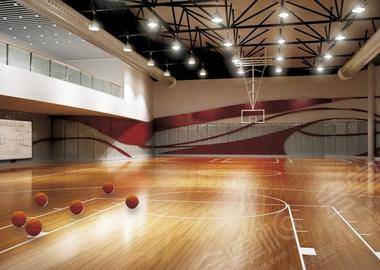 副館籃球練習場
